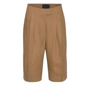 BIRGITTE HERSKIND Prince Bermuda Shorts In Desert WOMENS SIZE 34 TAN NWOT